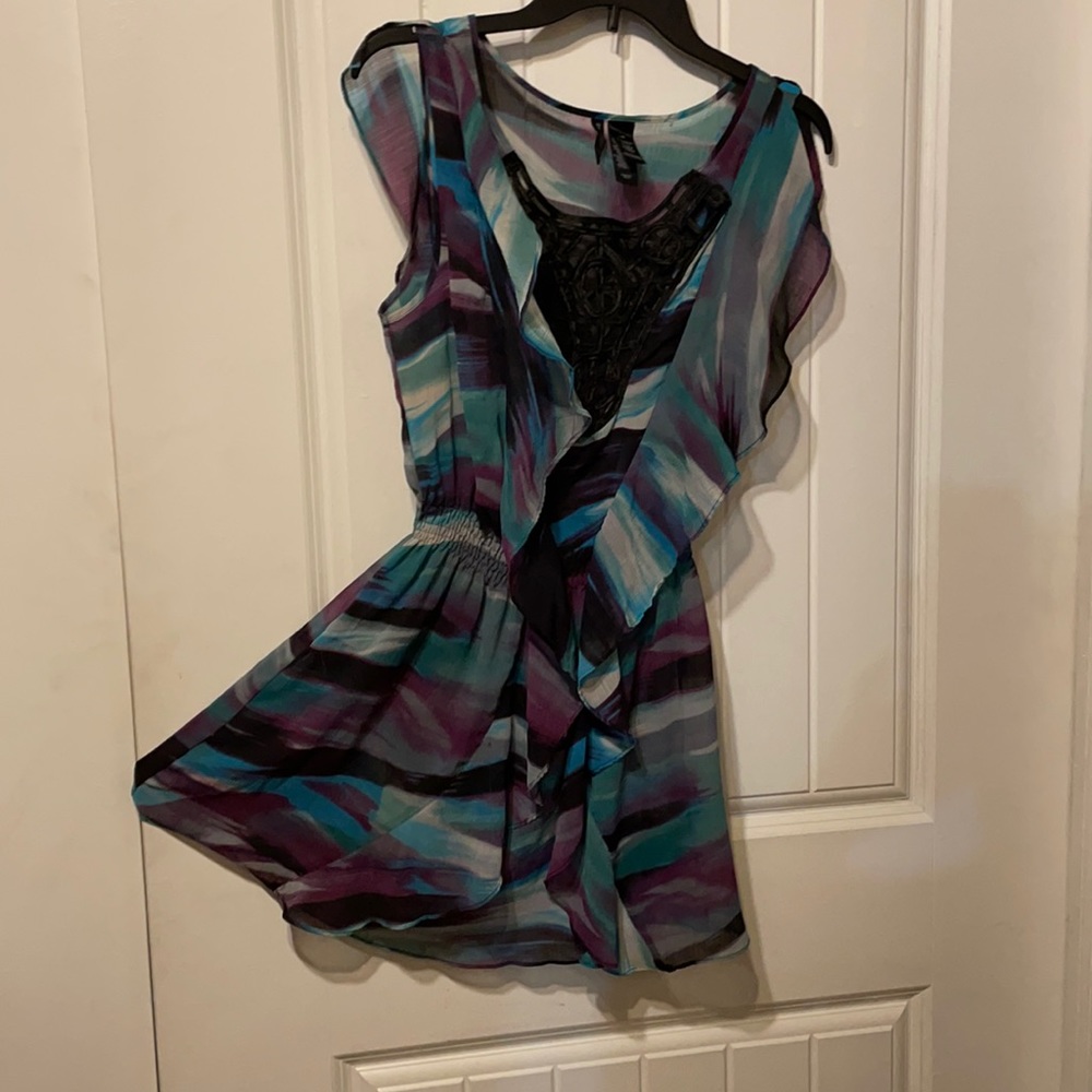 Flowing chiffon top